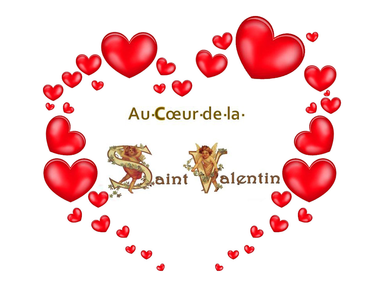 Bandeau St Valentin Coeur