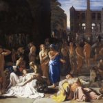La peste dans une cité antique Peinture de Michael Sweerts (1652)
